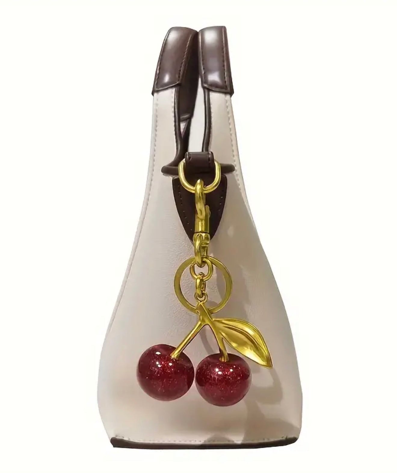 Cherry bag charm